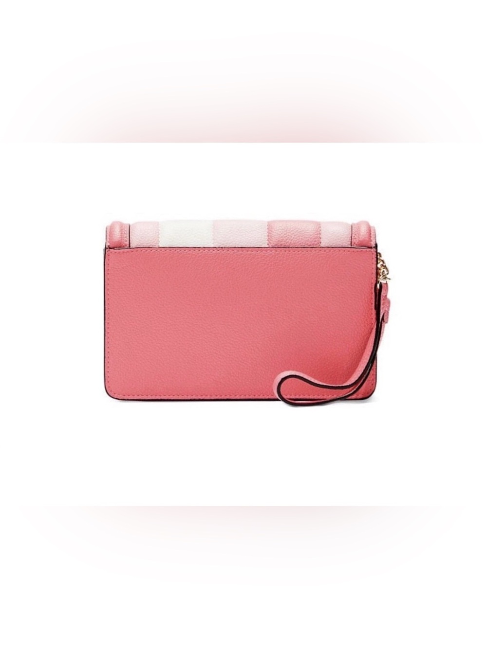 Victoria’s Secret Pink Striped Quilt The Victoria Tech Wristlet - Picture 2 of 4